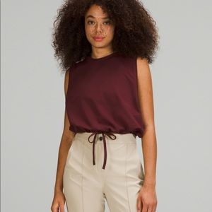 Lululemon LA Cinched Hem Tank Top